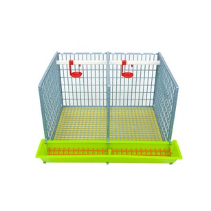 Jaula de Crecimiento 2 Secciones (H:40 cm) | Cría