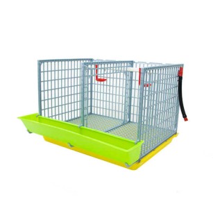 Jaula de Crecimiento 2 Secciones (H:40 cm) | Cría