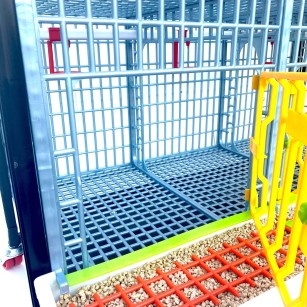 Jaula de Crecimiento 4 Niveles (H:40 cm) - Cría