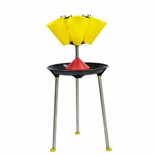 Soporte Giratorio de Sacrificio 5 Conos para Perdiz y Faisán