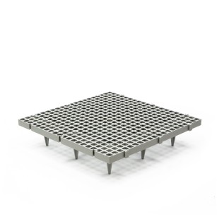 Rejilla 50 x 50 cm Agujero 18mm | Material de Cría