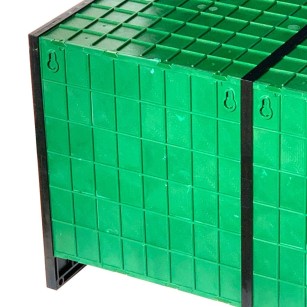 Ponedero Recogida Frontal 3 Compartimentos