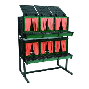 Ponedero Recogida Frontal 6 Compartimentos