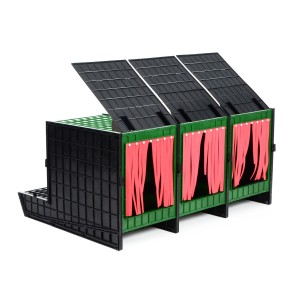 Ponedero Recogida Trasera 3 Compartimentos