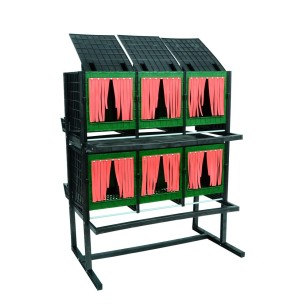 Ponedero Recogida Trasera 6 Compartimentos