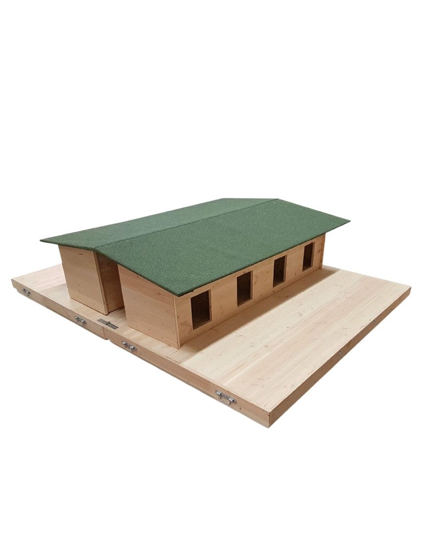 Nichoir en bois pour Canard Coureur Indien