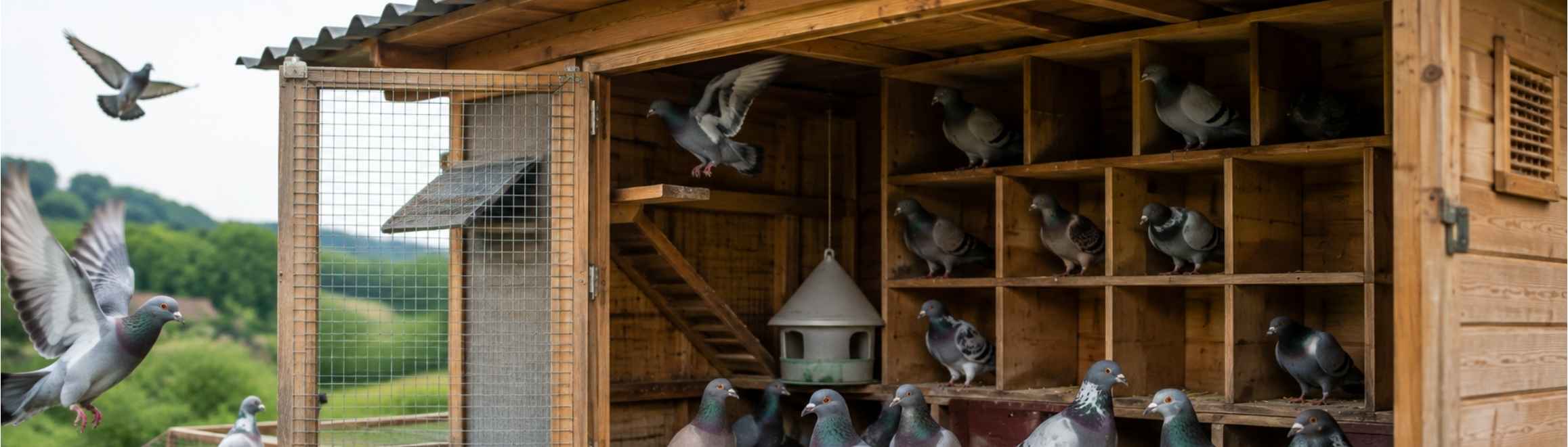 élevage de pigeons